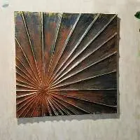 Wall Panel 24 inch Wall hanging Wooden Carving