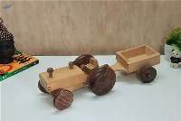 Wooden Tractor Toy hand crafted in India