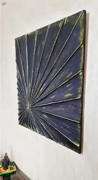 Wall Panel 24 inch Wall hanging Wooden Carving