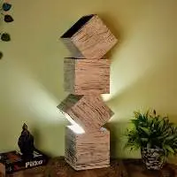 Table Lamp - Cubes Over Cubes - Vastu Concept