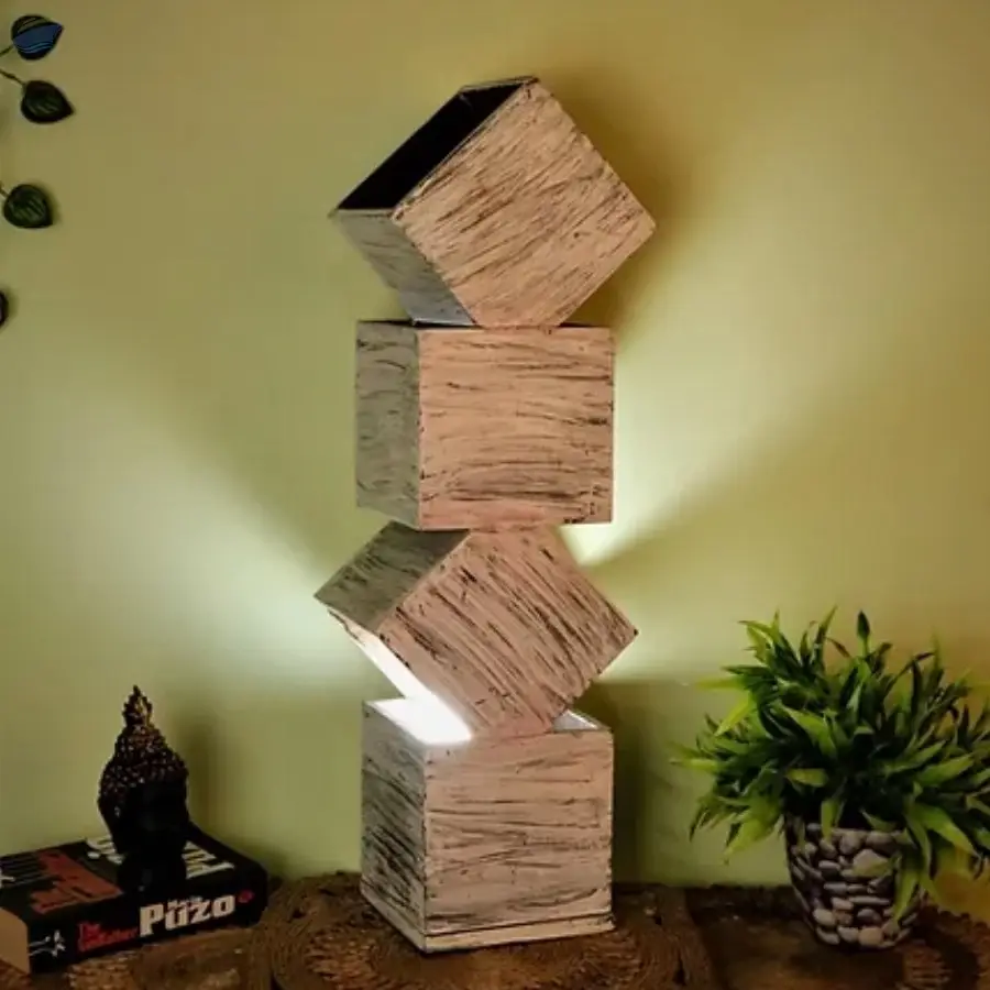 Table Lamp - Cubes Over Cubes - Vastu Concept