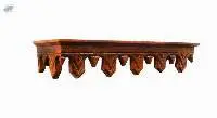 Wall Shelf - Pooja Shelf - sheesham Colour