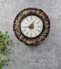 Tree Bark Lining Wall Clock