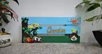 Name Plate With Traditional Art Design