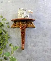 Wall Art Pooja Shelf Wood