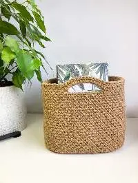 Jute Storage Basket