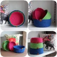 Jute Colour Basket