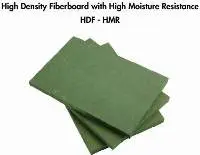 High Density Fiberboard with Moisture Resistance