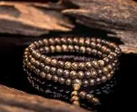 Agarwood Bracelet with 108 beads