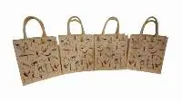 Yoga Printed Jute Bag