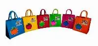 Vegetable Printed Jute Bag