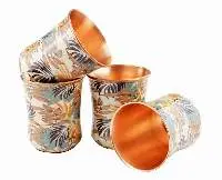 Printed Curved Copper Glass