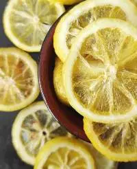 Dried Papaya Lemon Slices