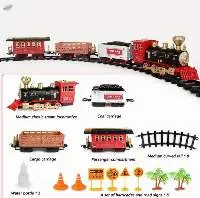 Electric Track Toy Model Train Sets