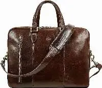 Leather Laptop Briefcase