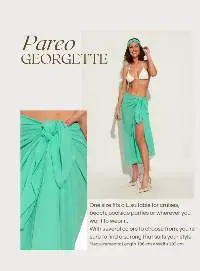Pareo Georgette Kaftan