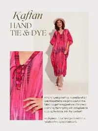 Kaftan Hand Tie & Dye