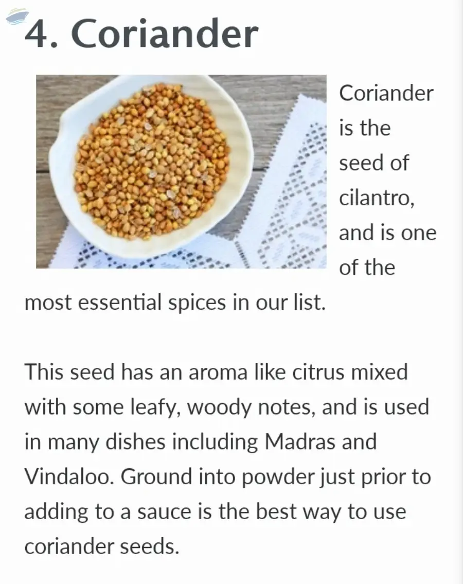 Coriander
