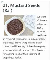 Mustard Seeds