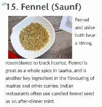 Fennel Seeds