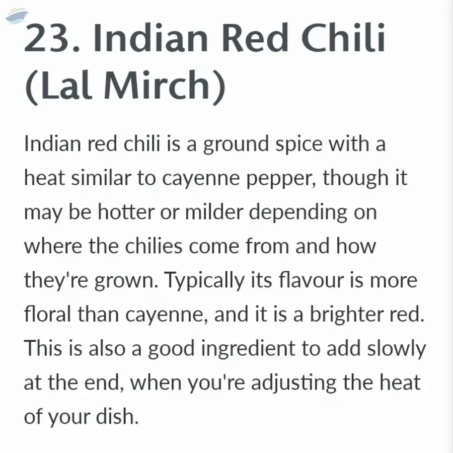 Red Chilli Powder
