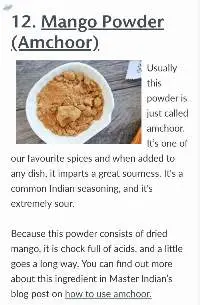 Mango Powder