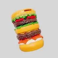 Hamburger Coins Bank