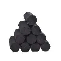 Hexagonal Charcoal Briquette