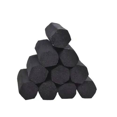 Hexagonal Charcoal Briquette