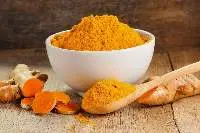 Turmeric Powder Orange Gold Dark