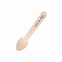 Wooden Ice Cream Spoon