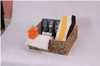Sabai Grass Tray With Iron Frame