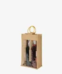 Jute Wine Bag