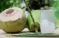 Canned coconut water
