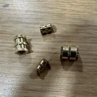 brass insert, embedded part
