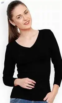 Girls V Neck T Shirts