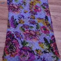 Georgette printed fabric
