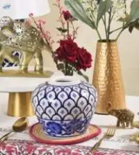 Blue Pottery