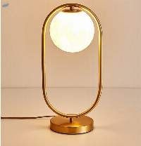 Bedside Nightstand Metal Desk Lamp