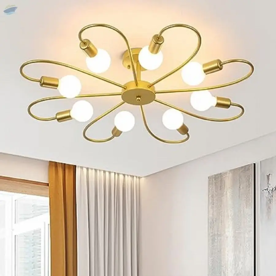 Chandelier Semi Flush Mount