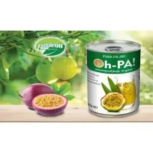 Passion fruits canned
