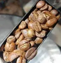 Roasted Arabica And Robusta Coffee Bean