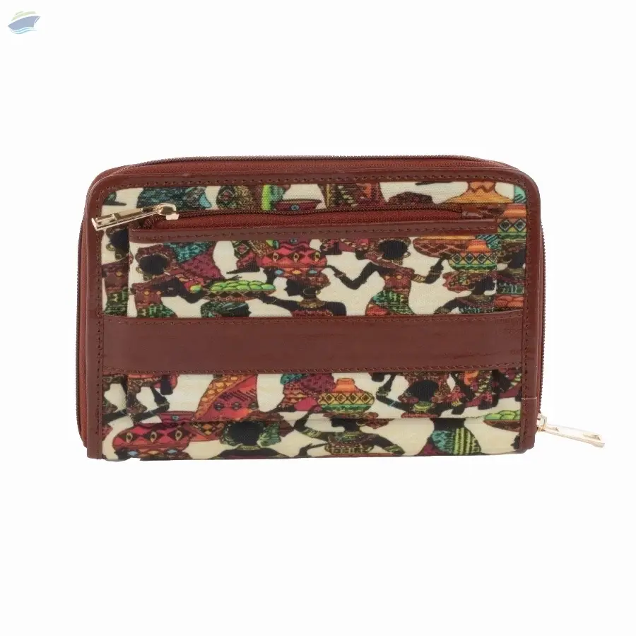 Wallets with front pouch