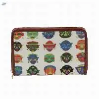 Wallets with front pouch