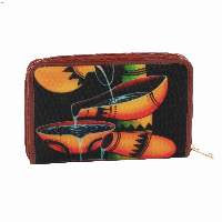 Wallets with front pouch