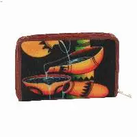 Wallets with front pouch