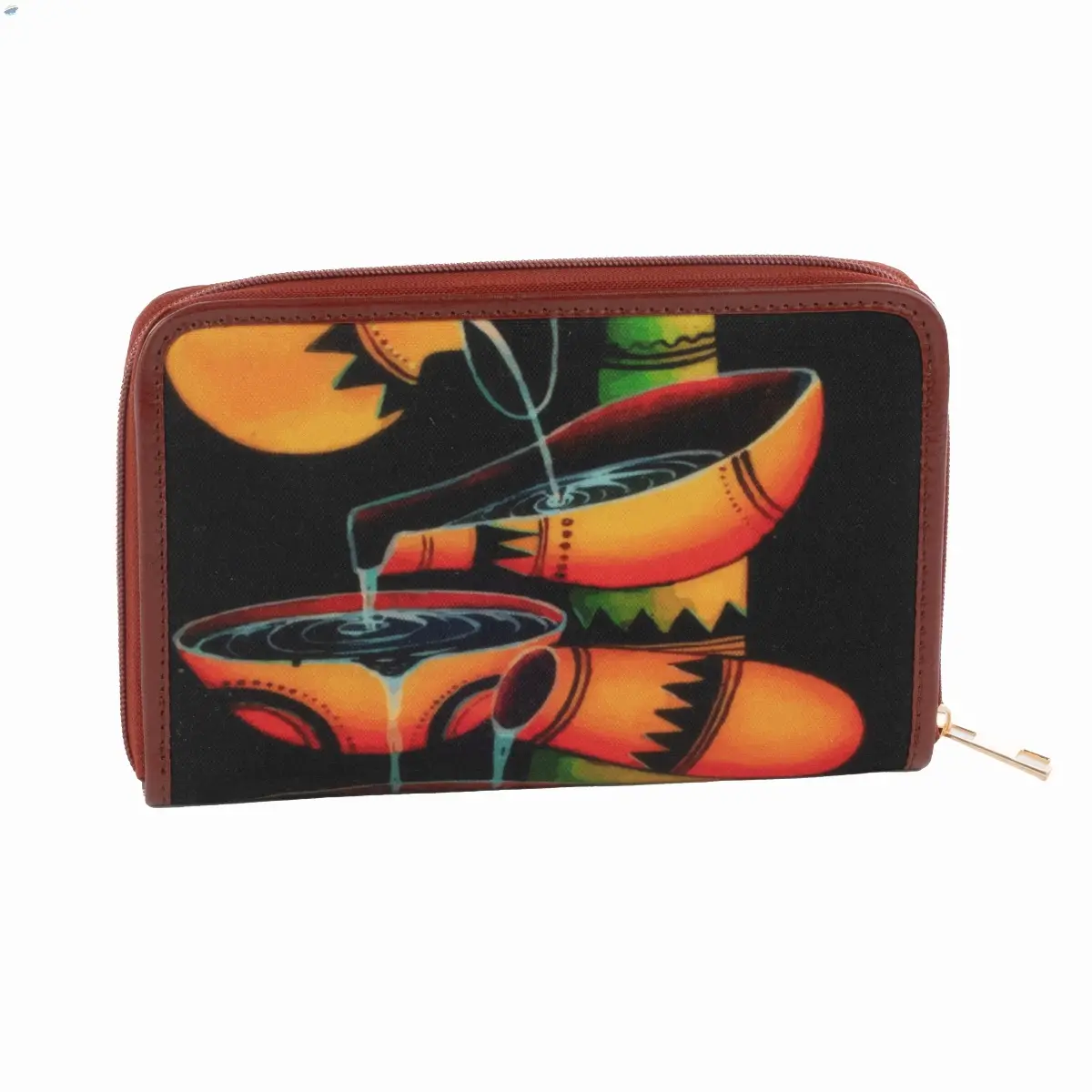 Wallets with front pouch