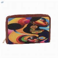 Wallets with front pouch