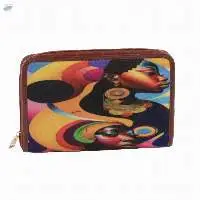 Wallets with front pouch