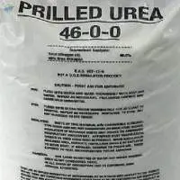 Urea Fertilizer 46% Nitrogen Prilled